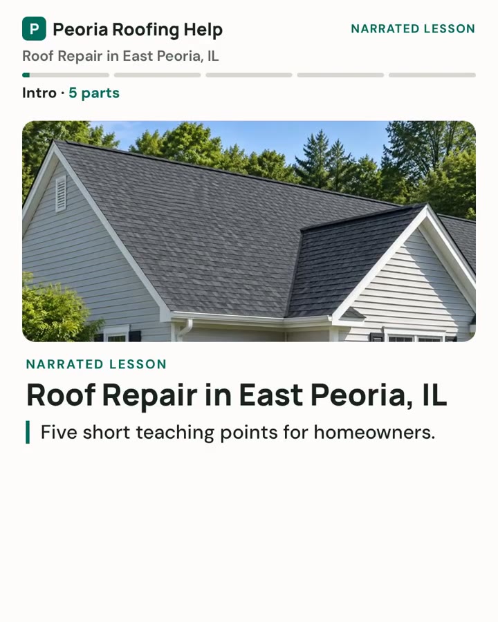 Roof steps video cover
