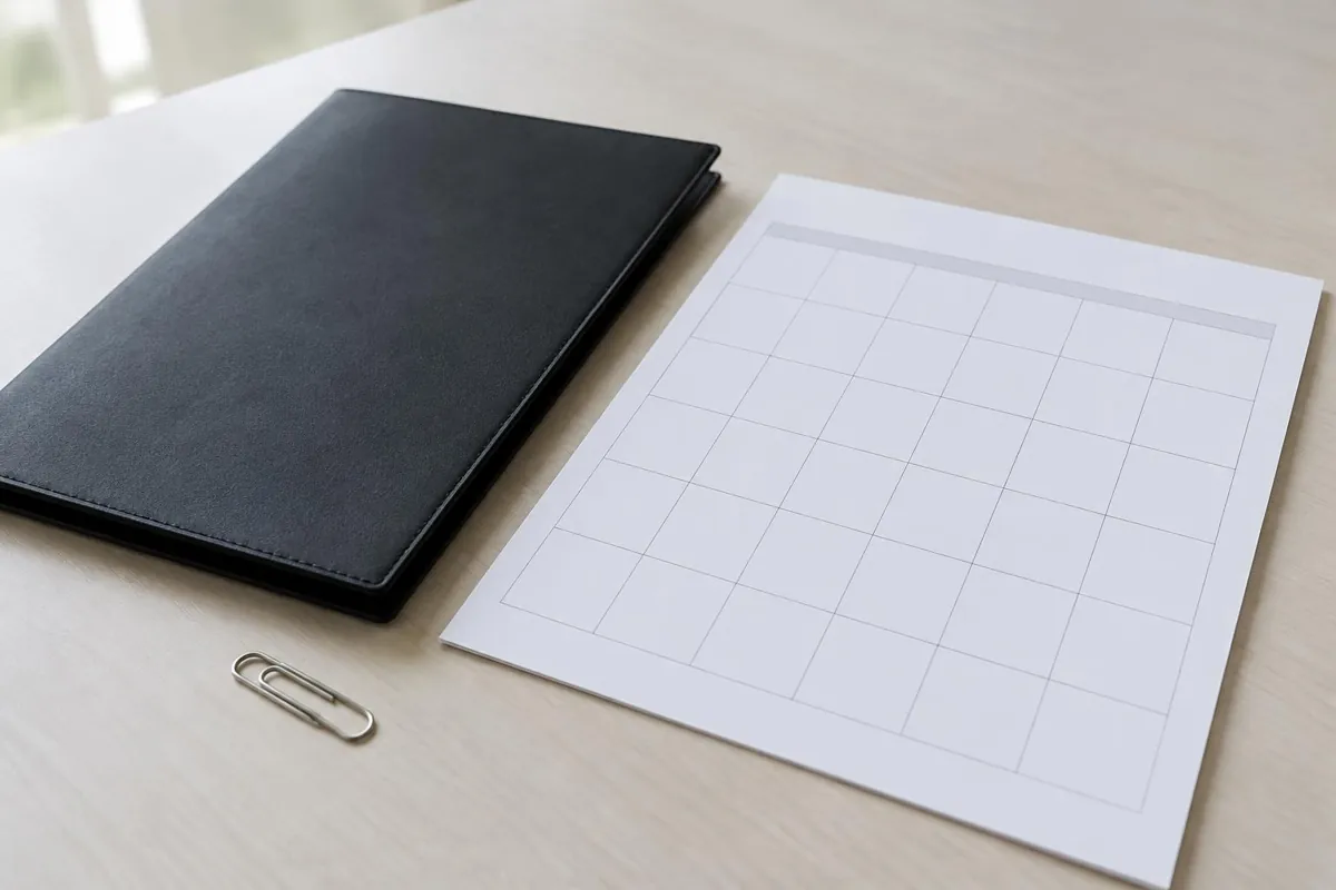 A place to keep proof of an application step.