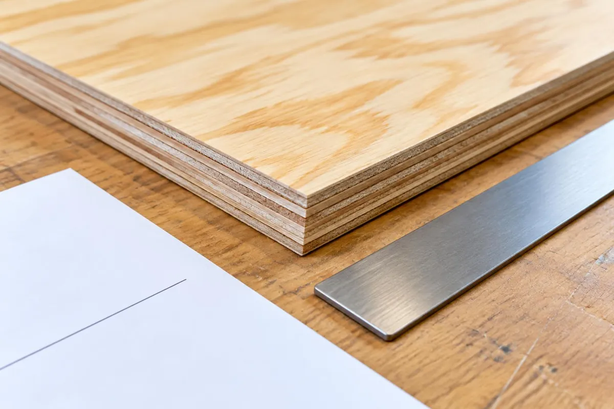 Deck sample and a blank row for a confirmed work quantity.