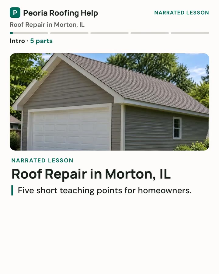 Roof steps video cover