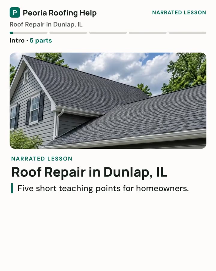 Roof steps video cover